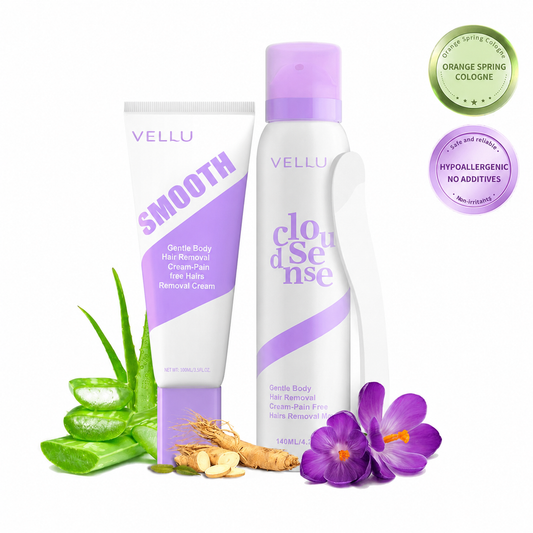 VELLU™ Pain-Free Hair Removal Cream/Spray for Sensitive Skin