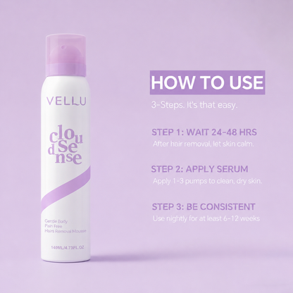 VELLU™ Pain-Free Hair Removal Cream/Spray for Sensitive Skin
